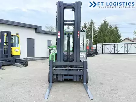 Čtyřcestný vysokozdvižný vozík 2012  Combilift CB4000 | GAS | TRIPLEX 6800 | FREE-LIFT | FORK-POSITIONER | SIDE-SHIFT | FULL CABIN | NEW TIRES (4)