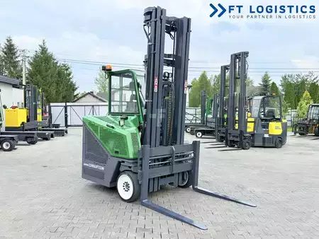Čtyřcestný vysokozdvižný vozík 2012  Combilift CB4000 | GAS | TRIPLEX 6800 | FREE-LIFT | FORK-POSITIONER | SIDE-SHIFT | FULL CABIN | NEW TIRES (5)