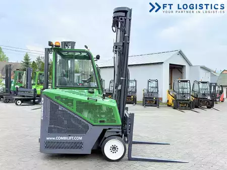 Čtyřcestný vysokozdvižný vozík 2012  Combilift CB4000 | GAS | TRIPLEX 6800 | FREE-LIFT | FORK-POSITIONER | SIDE-SHIFT | FULL CABIN | NEW TIRES (6)