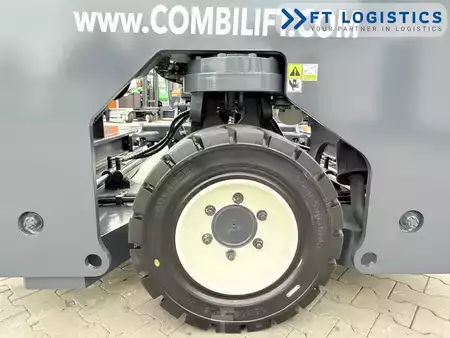 Vierweg zijlader 2017  Combilift C4500S | GAS | TRIPLEX 5550 | FORK-POSITIONER | FREE-LIFT | NEW TIRES | FULL CABIN (29)