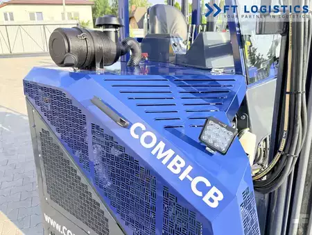 Čtyřcestný vysokozdvižný vozík 2017  Combilift CB3000 / GAS / TRIPLEX 5500MM / FREE-LIFT / FORK-POSITIONER / SIDE-SHIFT (32)