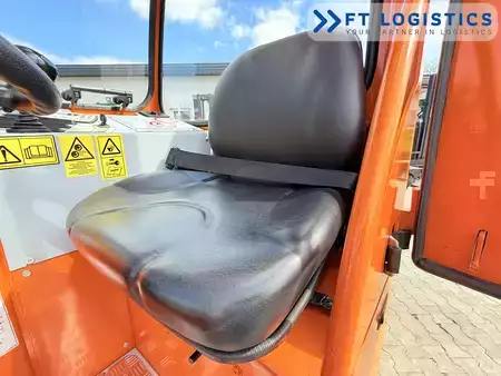 Four-way trucks 2012  HUBTEX DQ40D | DIESEL | TRIPLEX 6500MM | FORK-POSITIONER | FREE-LIFT | FULL CABIN (15)