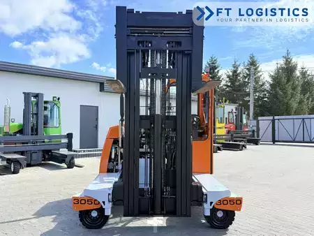 Four-way trucks 2012  HUBTEX DQ40D | DIESEL | TRIPLEX 6500MM | FORK-POSITIONER | FREE-LIFT | FULL CABIN (24)