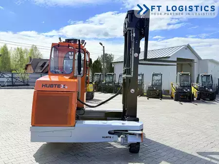 Four-way trucks 2012  HUBTEX DQ40D | DIESEL | TRIPLEX 6500MM | FORK-POSITIONER | FREE-LIFT | FULL CABIN (26)