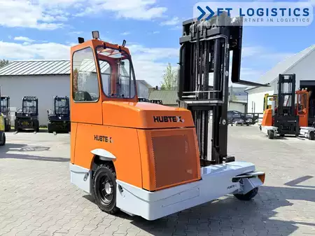 Four-way trucks 2012  HUBTEX DQ40D | DIESEL | TRIPLEX 6500MM | FORK-POSITIONER | FREE-LIFT | FULL CABIN (27)