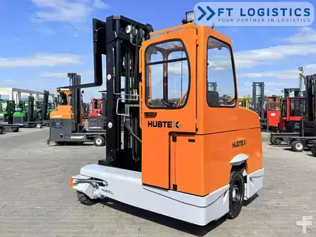 Four-way trucks 2012  HUBTEX DQ40D | DIESEL | TRIPLEX 6500MM | FORK-POSITIONER | FREE-LIFT | FULL CABIN (29)