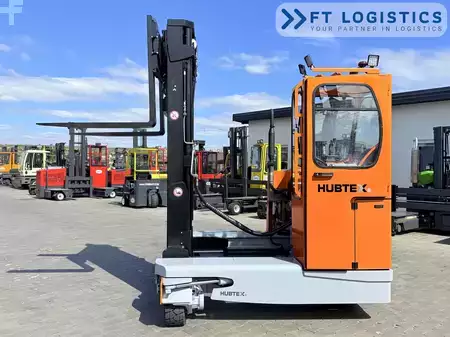 Four-way trucks 2012  HUBTEX DQ40D | DIESEL | TRIPLEX 6500MM | FORK-POSITIONER | FREE-LIFT | FULL CABIN (30)