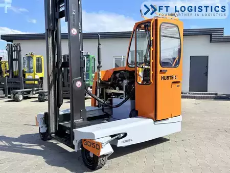 Four-way trucks 2012  HUBTEX DQ40D | DIESEL | TRIPLEX 6500MM | FORK-POSITIONER | FREE-LIFT | FULL CABIN (34)