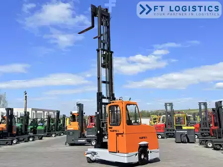 Four-way trucks 2012  HUBTEX DQ40D | DIESEL | TRIPLEX 6500MM | FORK-POSITIONER | FREE-LIFT | FULL CABIN (39)