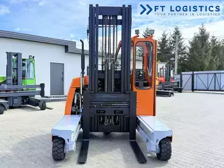 Four-way trucks 2012  HUBTEX DQ40D | DIESEL | TRIPLEX 6500MM | FORK-POSITIONER | FREE-LIFT | FULL CABIN (4)
