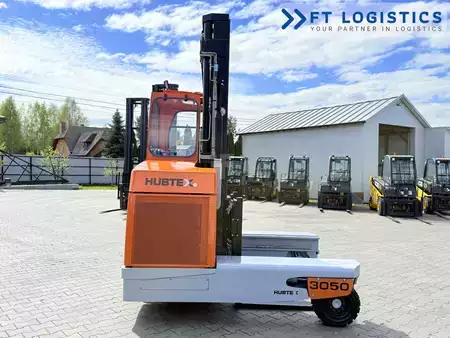 Four-way trucks 2012  HUBTEX DQ40D | DIESEL | TRIPLEX 6500MM | FORK-POSITIONER | FREE-LIFT | FULL CABIN (6)