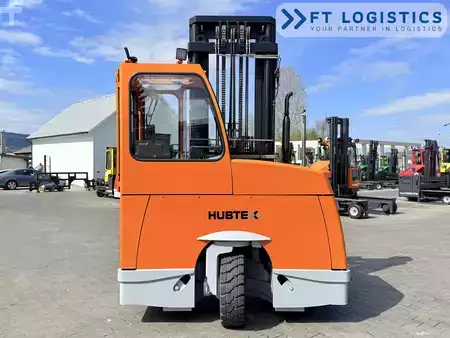 Four-way trucks 2012  HUBTEX DQ40D | DIESEL | TRIPLEX 6500MM | FORK-POSITIONER | FREE-LIFT | FULL CABIN (9)