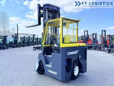 Čtyřcestný vysokozdvižný vozík 2013  Combilift CB4000 | GAS | TRIPLEX 8500 | FREE LIFT | FORK POSITIONER | SIDE SHIFT | FULL CABIN | NEW TIRES (11)