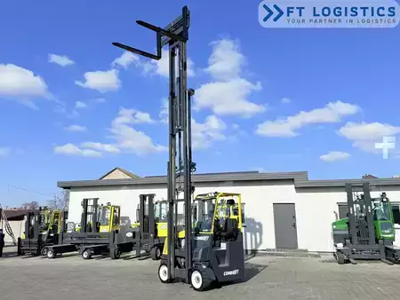 Čtyřcestný vysokozdvižný vozík 2013  Combilift CB4000 | GAS | TRIPLEX 8500 | FREE LIFT | FORK POSITIONER | SIDE SHIFT | FULL CABIN | NEW TIRES (12)