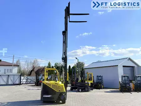 Čtyřcestný vysokozdvižný vozík 2013  Combilift CB4000 | GAS | TRIPLEX 8500 | FREE LIFT | FORK POSITIONER | SIDE SHIFT | FULL CABIN | NEW TIRES (13)