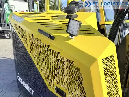 Čtyřcestný vysokozdvižný vozík 2013  Combilift CB4000 | GAS | TRIPLEX 8500 | FREE LIFT | FORK POSITIONER | SIDE SHIFT | FULL CABIN | NEW TIRES (14)