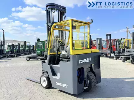 Čtyřcestný vysokozdvižný vozík 2013  Combilift CB4000 | GAS | TRIPLEX 8500 | FREE LIFT | FORK POSITIONER | SIDE SHIFT | FULL CABIN | NEW TIRES (4)