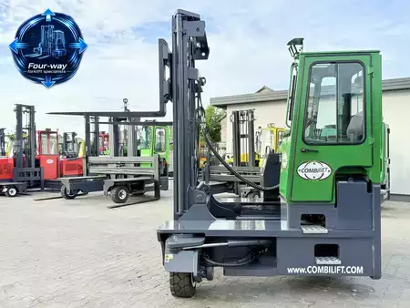 Wózki 4-kierunkowe 2009  Combilift C6000 | DIESEL | DUPLEX 4600 | FREE LIFT | FORK POSITIONER | FULL CABIN | NEW TIRES (13)