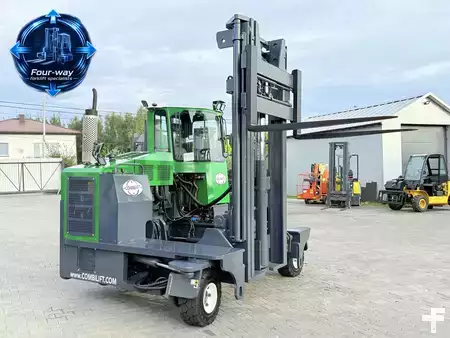 Wózki 4-kierunkowe 2009  Combilift C6000 | DIESEL | DUPLEX 4600 | FREE LIFT | FORK POSITIONER | FULL CABIN | NEW TIRES (15)