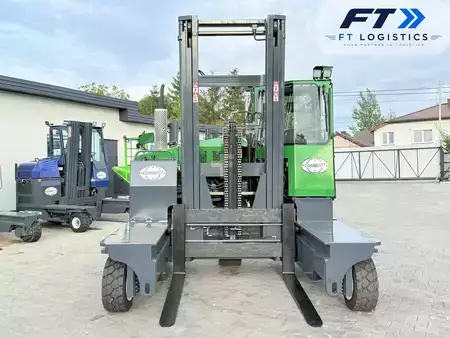 Wózki 4-kierunkowe 2009  Combilift C6000 | DIESEL | DUPLEX 4600 | FREE LIFT | FORK POSITIONER | FULL CABIN | NEW TIRES (2)