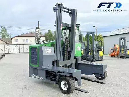 Wózki 4-kierunkowe 2009  Combilift C6000 | DIESEL | DUPLEX 4600 | FREE LIFT | FORK POSITIONER | FULL CABIN | NEW TIRES (3)