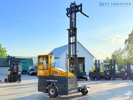 Carretilla de 4 vías 2009  Combilift C4000 / GAS / TRIPLEX – 5600MM / FREE LIFT / FORK SIDESHIFT / LIKE NEW (35)