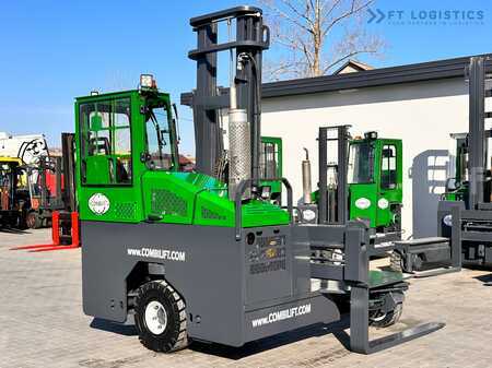 Wózki 4-kierunkowe 2019  Combilift C4500 / DIESEL / WIDE POSITIONER / FREE LIFT / CABIN / LIKE NEW! (32)