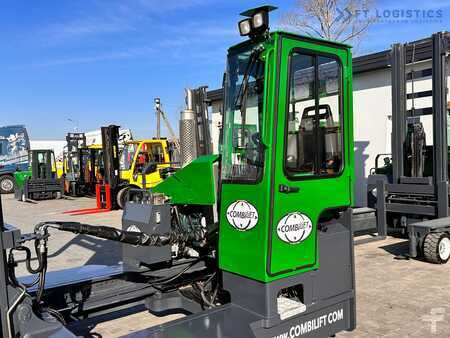 Wózki 4-kierunkowe 2019  Combilift C4500 / DIESEL / WIDE POSITIONER / FREE LIFT / CABIN / LIKE NEW! (9)