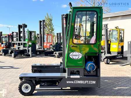 Čtyřcestný vysokozdvižný vozík 2010  Combilift C4000 / TRIPLEX / 4900MM / GAS / FREE LIFT / FORK SIDE SHIFT / LIKE NEW (10)