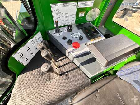 Čtyřcestný vysokozdvižný vozík 2010  Combilift C4000 / TRIPLEX / 4900MM / GAS / FREE LIFT / FORK SIDE SHIFT / LIKE NEW (14)