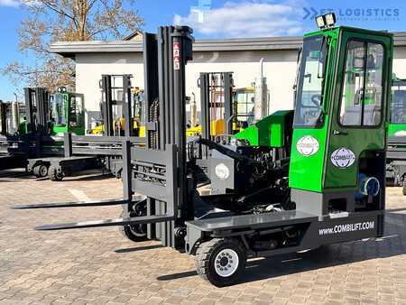 Čtyřcestný vysokozdvižný vozík 2010  Combilift C4000 / TRIPLEX / 4900MM / GAS / FREE LIFT / FORK SIDE SHIFT / LIKE NEW (21)