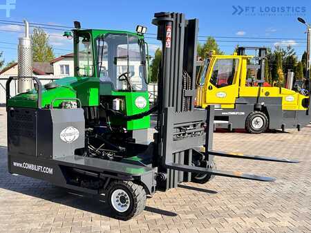 Čtyřcestný vysokozdvižný vozík 2010  Combilift C4000 / TRIPLEX / 4900MM / GAS / FREE LIFT / FORK SIDE SHIFT / LIKE NEW (22)