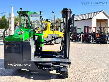 Čtyřcestný vysokozdvižný vozík 2010  Combilift C4000 / TRIPLEX / 4900MM / GAS / FREE LIFT / FORK SIDE SHIFT / LIKE NEW (27)