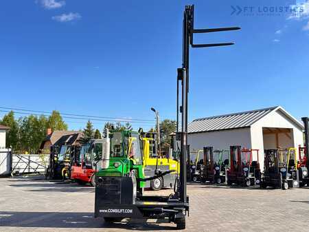 Čtyřcestný vysokozdvižný vozík 2010  Combilift C4000 / TRIPLEX / 4900MM / GAS / FREE LIFT / FORK SIDE SHIFT / LIKE NEW (34)
