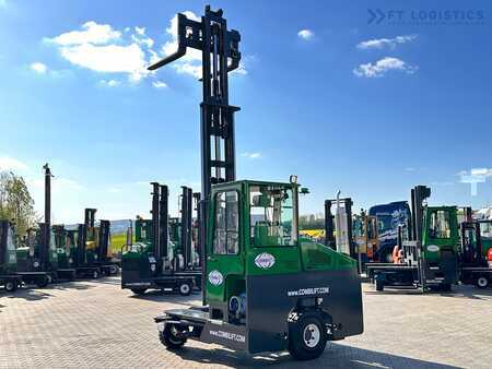 Čtyřcestný vysokozdvižný vozík 2010  Combilift C4000 / TRIPLEX / 4900MM / GAS / FREE LIFT / FORK SIDE SHIFT / LIKE NEW (36)