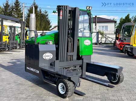 Čtyřcestný vysokozdvižný vozík 2010  Combilift C4000 / TRIPLEX / 4900MM / GAS / FREE LIFT / FORK SIDE SHIFT / LIKE NEW (4)