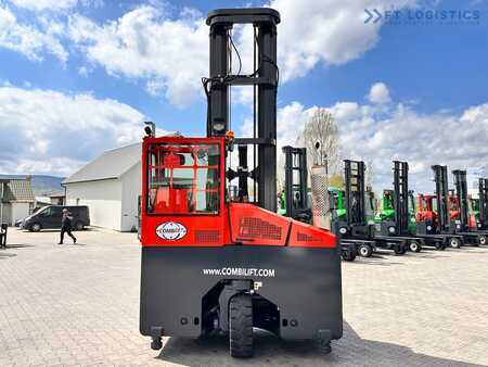 Empilhador Quatro caminhos 2017  Combilift C4000 / TRIPLEX / 9300MM / FREE LIFT / FORK POSITIONER / GAS / CABIN / LIKE NEW (10)