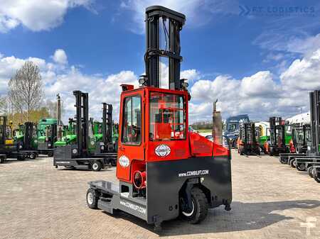 Empilhador Quatro caminhos 2017  Combilift C4000 / TRIPLEX / 9300MM / FREE LIFT / FORK POSITIONER / GAS / CABIN / LIKE NEW (11)