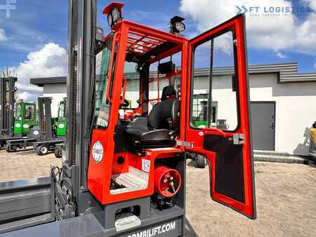 Empilhador Quatro caminhos 2017  Combilift C4000 / TRIPLEX / 9300MM / FREE LIFT / FORK POSITIONER / GAS / CABIN / LIKE NEW (14)