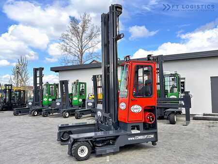 Empilhador Quatro caminhos 2017  Combilift C4000 / TRIPLEX / 9300MM / FREE LIFT / FORK POSITIONER / GAS / CABIN / LIKE NEW (2)