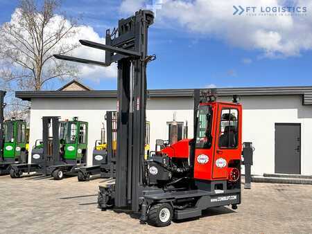 Empilhador Quatro caminhos 2017  Combilift C4000 / TRIPLEX / 9300MM / FREE LIFT / FORK POSITIONER / GAS / CABIN / LIKE NEW (24)
