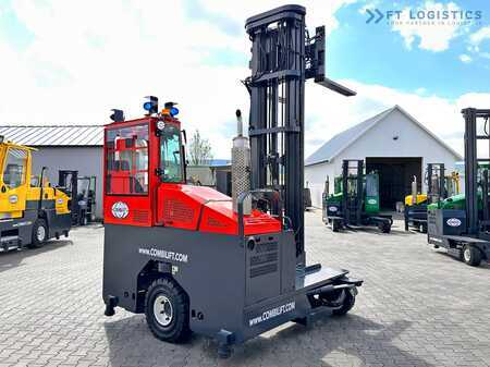 Empilhador Quatro caminhos 2017  Combilift C4000 / TRIPLEX / 9300MM / FREE LIFT / FORK POSITIONER / GAS / CABIN / LIKE NEW (31)