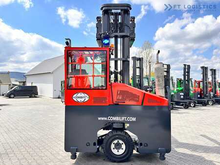 Empilhador Quatro caminhos 2017  Combilift C4000 / TRIPLEX / 9300MM / FREE LIFT / FORK POSITIONER / GAS / CABIN / LIKE NEW (33)