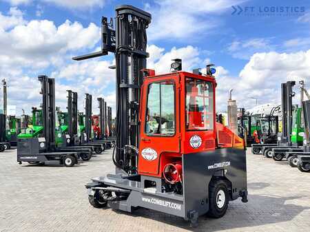Empilhador Quatro caminhos 2017  Combilift C4000 / TRIPLEX / 9300MM / FREE LIFT / FORK POSITIONER / GAS / CABIN / LIKE NEW (34)