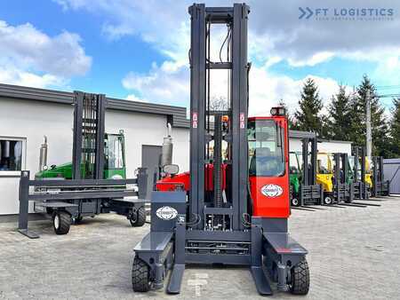 Empilhador Quatro caminhos 2017  Combilift C4000 / TRIPLEX / 9300MM / FREE LIFT / FORK POSITIONER / GAS / CABIN / LIKE NEW (5)