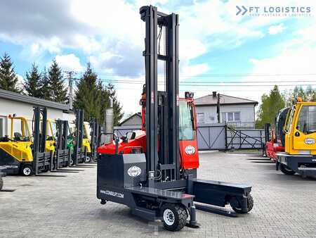 Empilhador Quatro caminhos 2017  Combilift C4000 / TRIPLEX / 9300MM / FREE LIFT / FORK POSITIONER / GAS / CABIN / LIKE NEW (6)