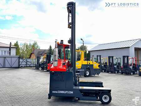 Empilhador Quatro caminhos 2017  Combilift C4000 / TRIPLEX / 9300MM / FREE LIFT / FORK POSITIONER / GAS / CABIN / LIKE NEW (7)