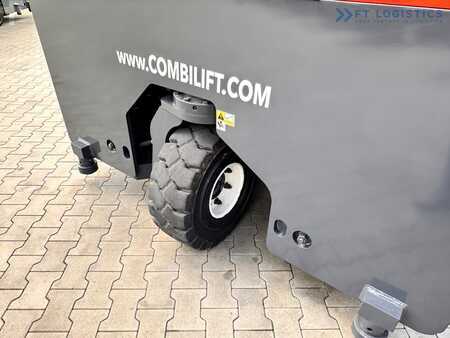 Empilhador Quatro caminhos 2017  Combilift C4000 / TRIPLEX / 9300MM / FREE LIFT / FORK POSITIONER / GAS / CABIN / LIKE NEW (9)