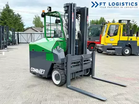4-Tie Trukki 2021  Combilift CBE4000 | ELECTRIC | TRIPLEX 5500MM | FREE-LIFT | SIDE SHIFT | FORK POSITIONER | EXCELLENT CONDITOON | NEW TIRES (2)