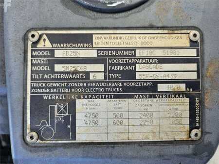 Dieselstapler 2007  Mitsubishi FD25N (20)